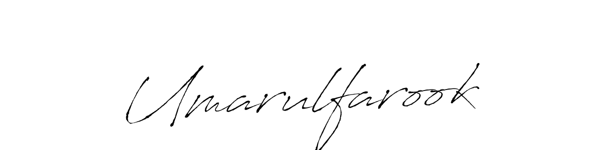How to make Umarulfarook signature? Antro_Vectra is a professional autograph style. Create handwritten signature for Umarulfarook name. Umarulfarook signature style 6 images and pictures png