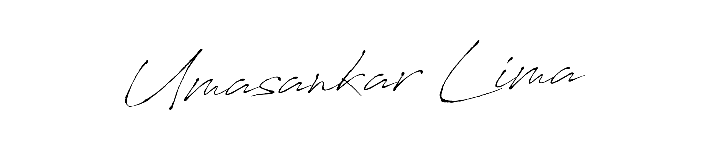 The best way (Antro_Vectra) to make a short signature is to pick only two or three words in your name. The name Umasankar Lima include a total of six letters. For converting this name. Umasankar Lima signature style 6 images and pictures png