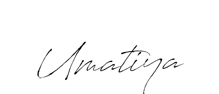 The best way (Antro_Vectra) to make a short signature is to pick only two or three words in your name. The name Umatiya include a total of six letters. For converting this name. Umatiya signature style 6 images and pictures png