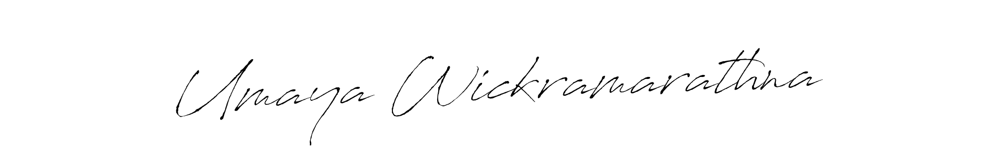 Make a short Umaya Wickramarathna signature style. Manage your documents anywhere anytime using Antro_Vectra. Create and add eSignatures, submit forms, share and send files easily. Umaya Wickramarathna signature style 6 images and pictures png