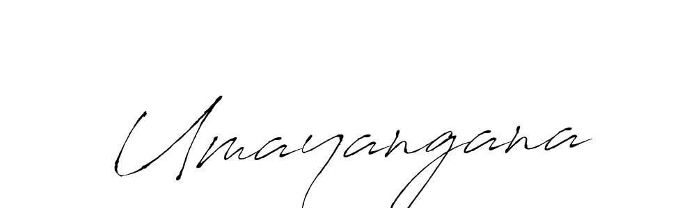 Use a signature maker to create a handwritten signature online. With this signature software, you can design (Antro_Vectra) your own signature for name Umayangana. Umayangana signature style 6 images and pictures png