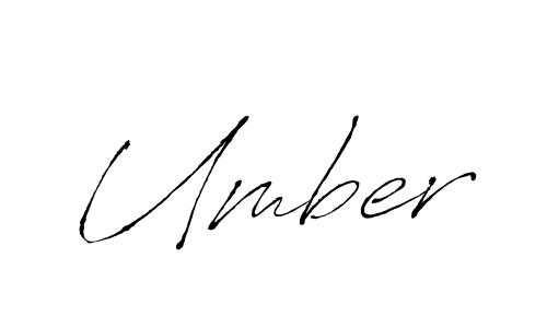 How to make Umber signature? Antro_Vectra is a professional autograph style. Create handwritten signature for Umber name. Umber signature style 6 images and pictures png