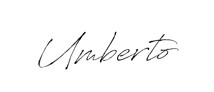 Antro_Vectra is a professional signature style that is perfect for those who want to add a touch of class to their signature. It is also a great choice for those who want to make their signature more unique. Get Umberto name to fancy signature for free. Umberto signature style 6 images and pictures png