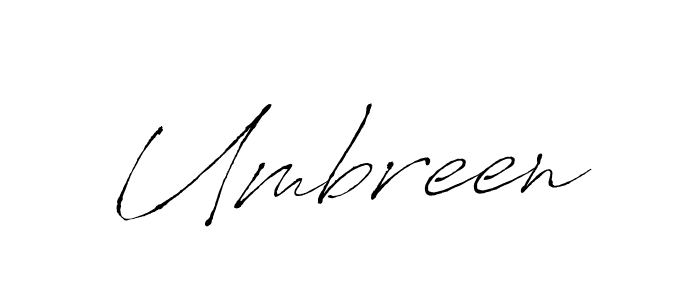 You can use this online signature creator to create a handwritten signature for the name Umbreen. This is the best online autograph maker. Umbreen signature style 6 images and pictures png