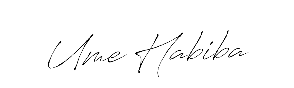 See photos of Ume Habiba official signature by Spectra . Check more albums & portfolios. Read reviews & check more about Antro_Vectra font. Ume Habiba signature style 6 images and pictures png