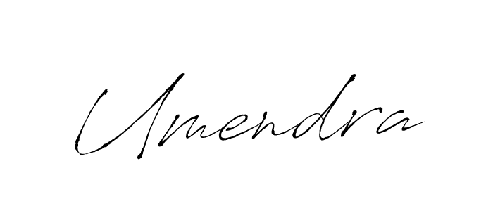 Design your own signature with our free online signature maker. With this signature software, you can create a handwritten (Antro_Vectra) signature for name Umendra. Umendra signature style 6 images and pictures png