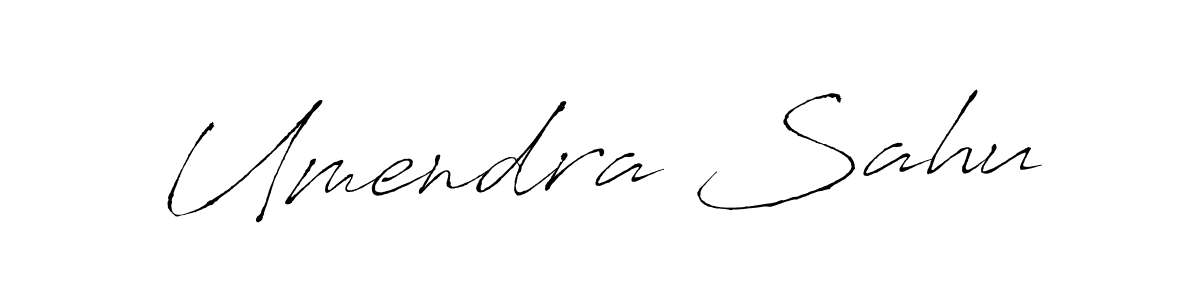 Antro_Vectra is a professional signature style that is perfect for those who want to add a touch of class to their signature. It is also a great choice for those who want to make their signature more unique. Get Umendra Sahu name to fancy signature for free. Umendra Sahu signature style 6 images and pictures png