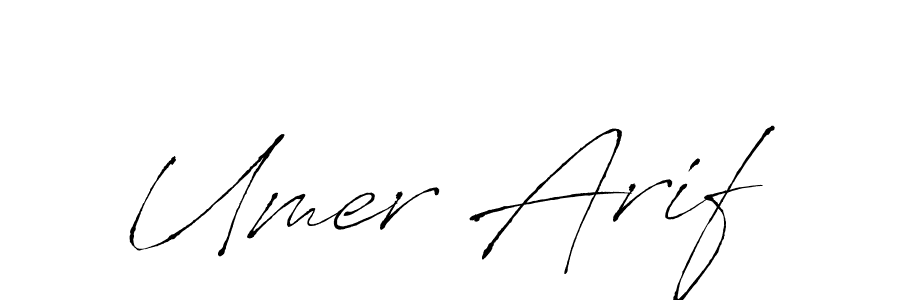 It looks lik you need a new signature style for name Umer Arif. Design unique handwritten (Antro_Vectra) signature with our free signature maker in just a few clicks. Umer Arif signature style 6 images and pictures png
