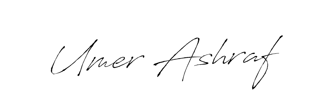 The best way (Antro_Vectra) to make a short signature is to pick only two or three words in your name. The name Umer Ashraf include a total of six letters. For converting this name. Umer Ashraf signature style 6 images and pictures png