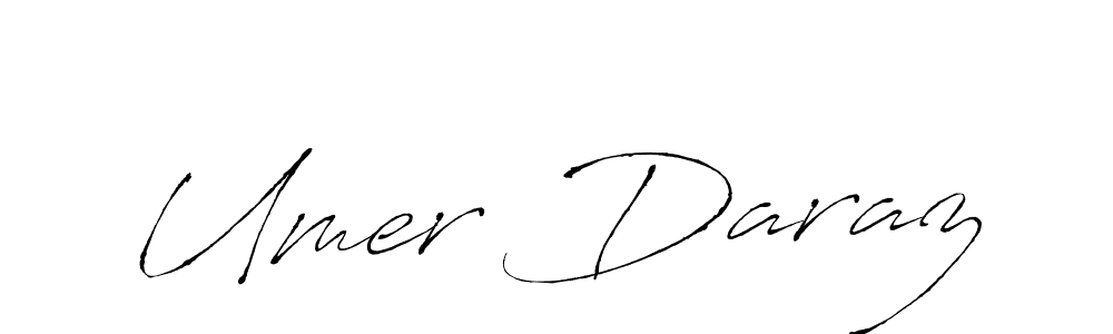 You should practise on your own different ways (Antro_Vectra) to write your name (Umer Daraz) in signature. don't let someone else do it for you. Umer Daraz signature style 6 images and pictures png