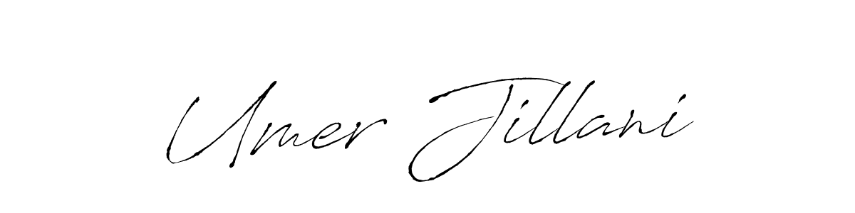 How to make Umer Jillani signature? Antro_Vectra is a professional autograph style. Create handwritten signature for Umer Jillani name. Umer Jillani signature style 6 images and pictures png