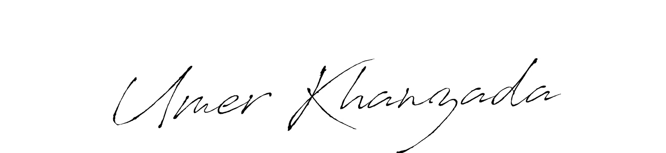 The best way (Antro_Vectra) to make a short signature is to pick only two or three words in your name. The name Umer Khanzada include a total of six letters. For converting this name. Umer Khanzada signature style 6 images and pictures png