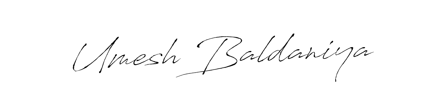 It looks lik you need a new signature style for name Umesh Baldaniya. Design unique handwritten (Antro_Vectra) signature with our free signature maker in just a few clicks. Umesh Baldaniya signature style 6 images and pictures png