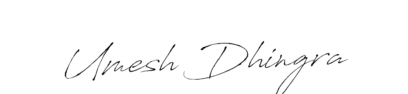 You should practise on your own different ways (Antro_Vectra) to write your name (Umesh Dhingra) in signature. don't let someone else do it for you. Umesh Dhingra signature style 6 images and pictures png
