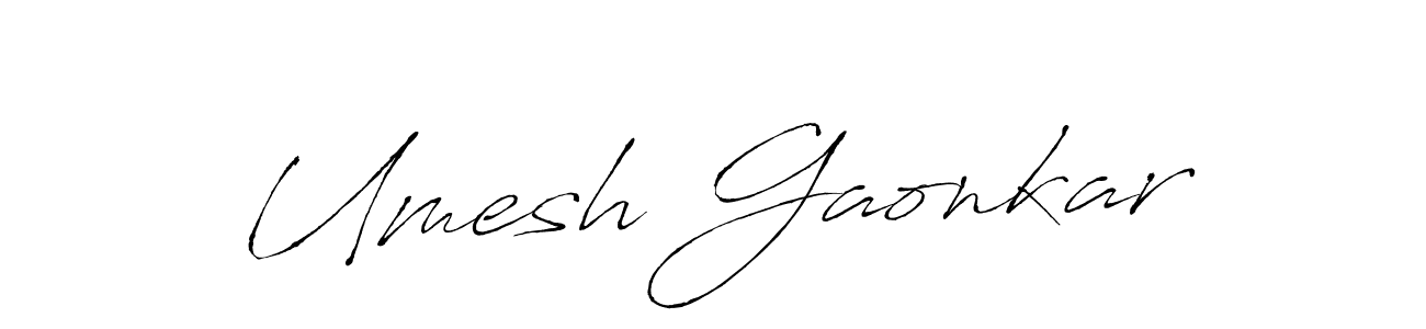 The best way (Antro_Vectra) to make a short signature is to pick only two or three words in your name. The name Umesh Gaonkar include a total of six letters. For converting this name. Umesh Gaonkar signature style 6 images and pictures png