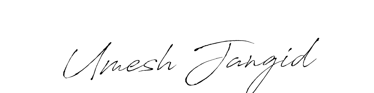 How to Draw Umesh Jangid signature style? Antro_Vectra is a latest design signature styles for name Umesh Jangid. Umesh Jangid signature style 6 images and pictures png