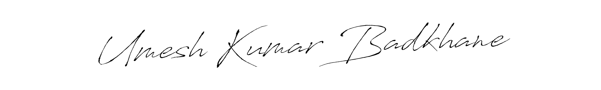 It looks lik you need a new signature style for name Umesh Kumar Badkhane. Design unique handwritten (Antro_Vectra) signature with our free signature maker in just a few clicks. Umesh Kumar Badkhane signature style 6 images and pictures png
