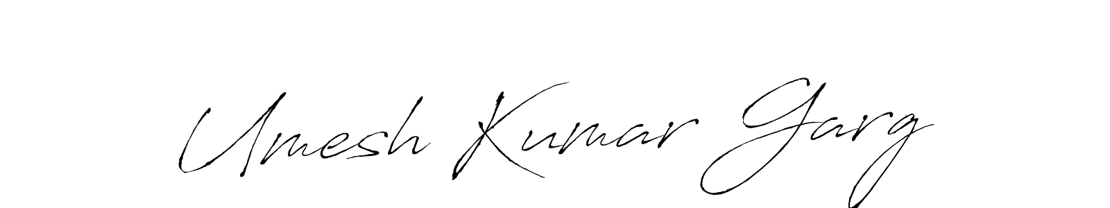 Also You can easily find your signature by using the search form. We will create Umesh Kumar Garg name handwritten signature images for you free of cost using Antro_Vectra sign style. Umesh Kumar Garg signature style 6 images and pictures png