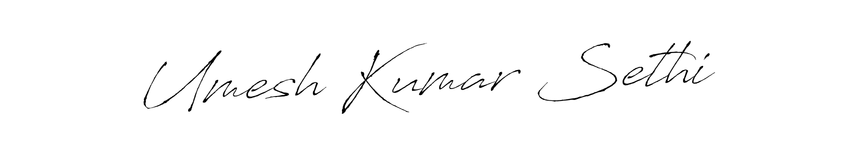 Make a beautiful signature design for name Umesh Kumar Sethi. Use this online signature maker to create a handwritten signature for free. Umesh Kumar Sethi signature style 6 images and pictures png