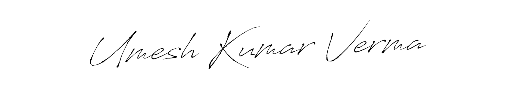 It looks lik you need a new signature style for name Umesh Kumar Verma. Design unique handwritten (Antro_Vectra) signature with our free signature maker in just a few clicks. Umesh Kumar Verma signature style 6 images and pictures png