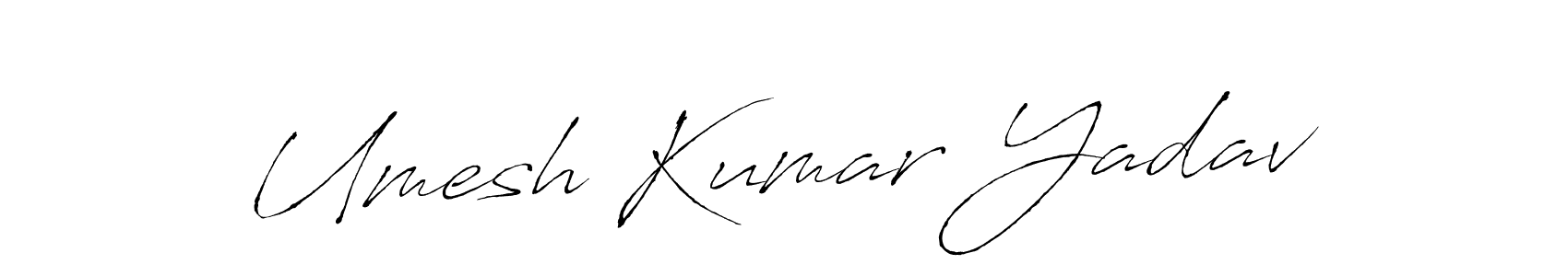 Umesh Kumar Yadav stylish signature style. Best Handwritten Sign (Antro_Vectra) for my name. Handwritten Signature Collection Ideas for my name Umesh Kumar Yadav. Umesh Kumar Yadav signature style 6 images and pictures png