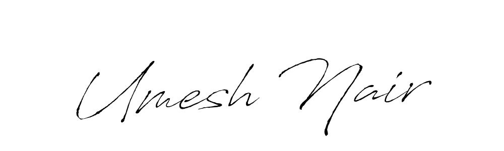 You can use this online signature creator to create a handwritten signature for the name Umesh Nair. This is the best online autograph maker. Umesh Nair signature style 6 images and pictures png