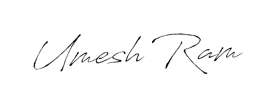 It looks lik you need a new signature style for name Umesh Ram. Design unique handwritten (Antro_Vectra) signature with our free signature maker in just a few clicks. Umesh Ram signature style 6 images and pictures png