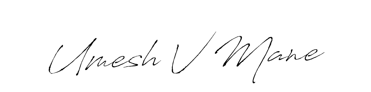 Similarly Antro_Vectra is the best handwritten signature design. Signature creator online .You can use it as an online autograph creator for name Umesh V Mane. Umesh V Mane signature style 6 images and pictures png