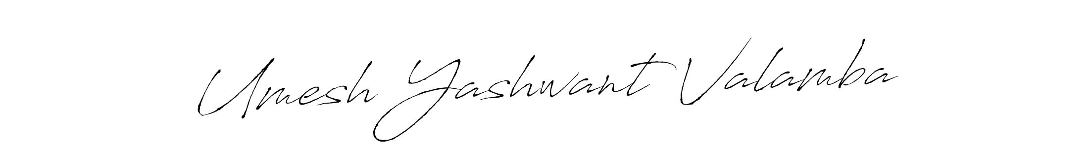 This is the best signature style for the Umesh Yashwant Valamba name. Also you like these signature font (Antro_Vectra). Mix name signature. Umesh Yashwant Valamba signature style 6 images and pictures png
