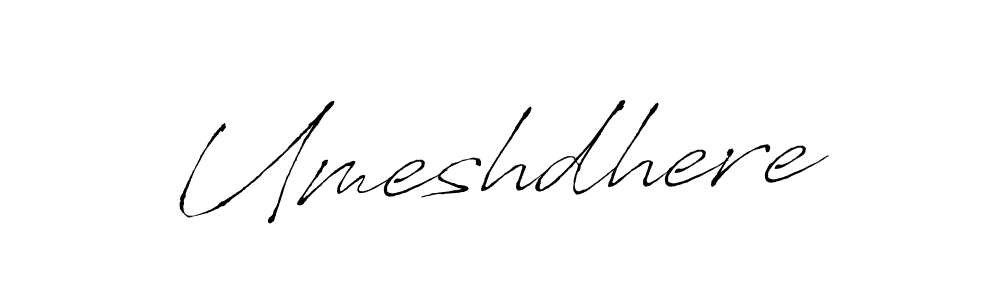 You should practise on your own different ways (Antro_Vectra) to write your name (Umeshdhere) in signature. don't let someone else do it for you. Umeshdhere signature style 6 images and pictures png