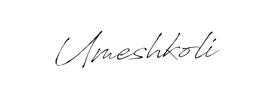 if you are searching for the best signature style for your name Umeshkoli. so please give up your signature search. here we have designed multiple signature styles  using Antro_Vectra. Umeshkoli signature style 6 images and pictures png