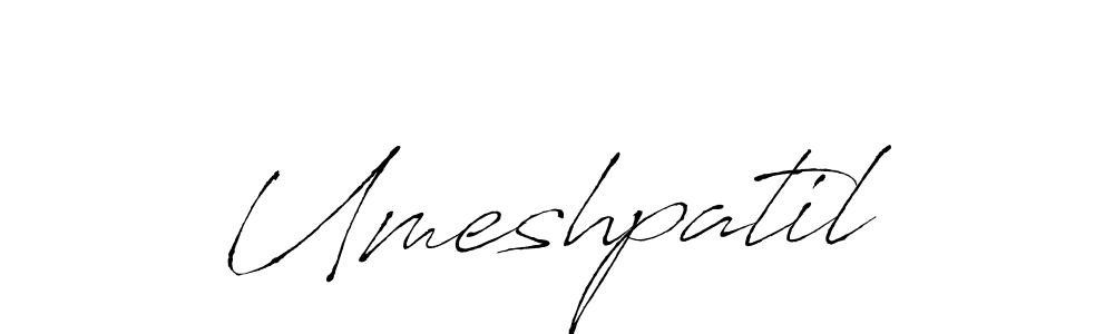 Also we have Umeshpatil name is the best signature style. Create professional handwritten signature collection using Antro_Vectra autograph style. Umeshpatil signature style 6 images and pictures png