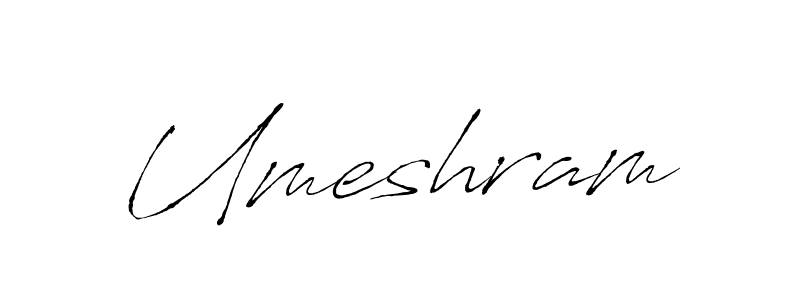 Use a signature maker to create a handwritten signature online. With this signature software, you can design (Antro_Vectra) your own signature for name Umeshram. Umeshram signature style 6 images and pictures png