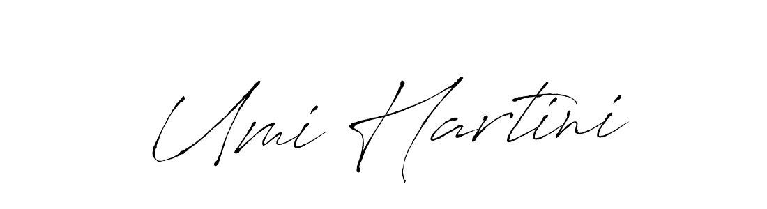 Make a beautiful signature design for name Umi Hartini. Use this online signature maker to create a handwritten signature for free. Umi Hartini signature style 6 images and pictures png