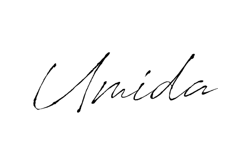 Create a beautiful signature design for name Umida. With this signature (Antro_Vectra) fonts, you can make a handwritten signature for free. Umida signature style 6 images and pictures png