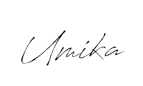Similarly Antro_Vectra is the best handwritten signature design. Signature creator online .You can use it as an online autograph creator for name Umika. Umika signature style 6 images and pictures png