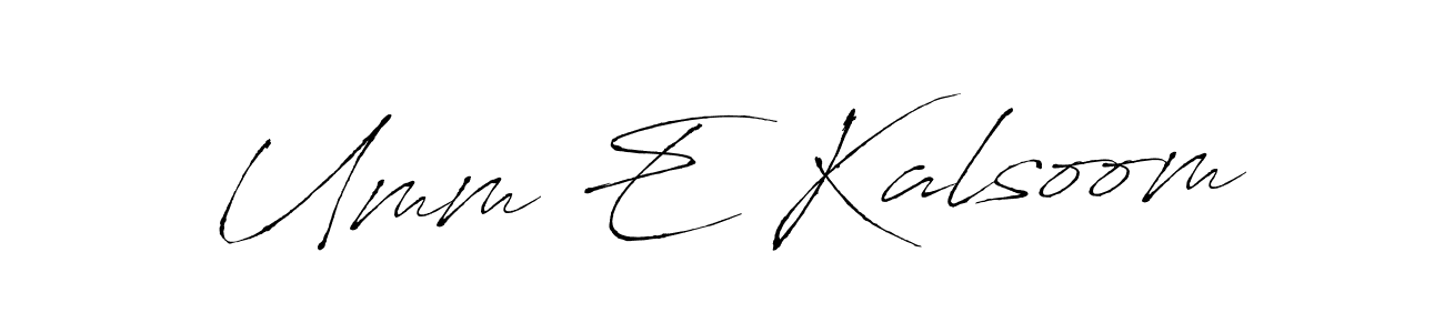 Best and Professional Signature Style for Umm E Kalsoom. Antro_Vectra Best Signature Style Collection. Umm E Kalsoom signature style 6 images and pictures png