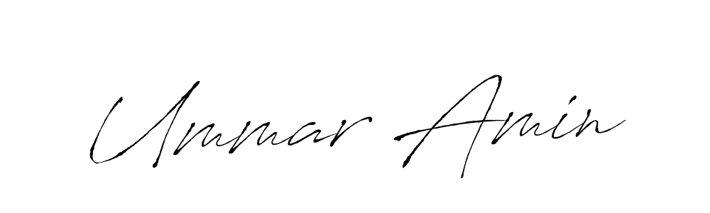 Make a beautiful signature design for name Ummar Amin. Use this online signature maker to create a handwritten signature for free. Ummar Amin signature style 6 images and pictures png