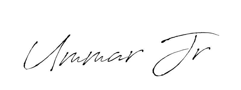 You should practise on your own different ways (Antro_Vectra) to write your name (Ummar Jr) in signature. don't let someone else do it for you. Ummar Jr signature style 6 images and pictures png