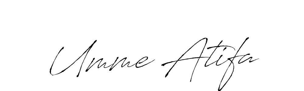Make a short Umme Atifa signature style. Manage your documents anywhere anytime using Antro_Vectra. Create and add eSignatures, submit forms, share and send files easily. Umme Atifa signature style 6 images and pictures png