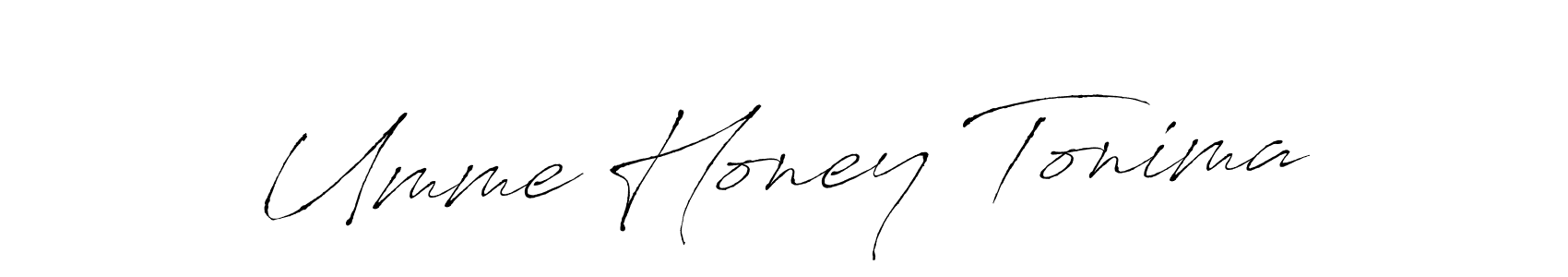 Umme Honey Tonima stylish signature style. Best Handwritten Sign (Antro_Vectra) for my name. Handwritten Signature Collection Ideas for my name Umme Honey Tonima. Umme Honey Tonima signature style 6 images and pictures png