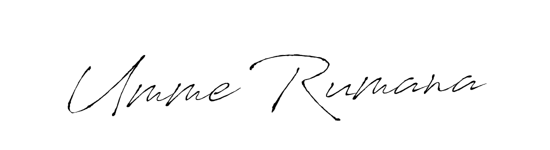 Make a beautiful signature design for name Umme Rumana. Use this online signature maker to create a handwritten signature for free. Umme Rumana signature style 6 images and pictures png