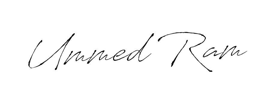 You should practise on your own different ways (Antro_Vectra) to write your name (Ummed Ram) in signature. don't let someone else do it for you. Ummed Ram signature style 6 images and pictures png