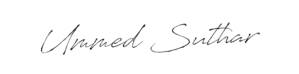 Make a beautiful signature design for name Ummed Suthar. Use this online signature maker to create a handwritten signature for free. Ummed Suthar signature style 6 images and pictures png