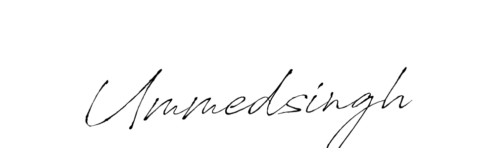 Design your own signature with our free online signature maker. With this signature software, you can create a handwritten (Antro_Vectra) signature for name Ummedsingh. Ummedsingh signature style 6 images and pictures png