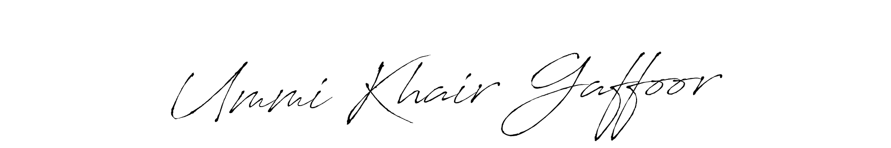 Similarly Antro_Vectra is the best handwritten signature design. Signature creator online .You can use it as an online autograph creator for name Ummi Khair Gaffoor. Ummi Khair Gaffoor signature style 6 images and pictures png