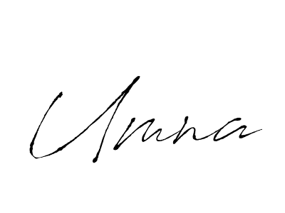 You should practise on your own different ways (Antro_Vectra) to write your name (Umna) in signature. don't let someone else do it for you. Umna signature style 6 images and pictures png