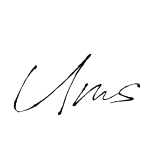 Once you've used our free online signature maker to create your best signature Antro_Vectra style, it's time to enjoy all of the benefits that Ums name signing documents. Ums signature style 6 images and pictures png