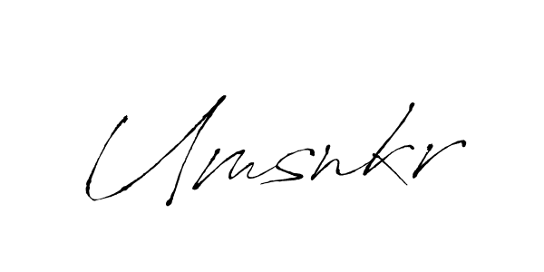 How to make Umsnkr name signature. Use Antro_Vectra style for creating short signs online. This is the latest handwritten sign. Umsnkr signature style 6 images and pictures png