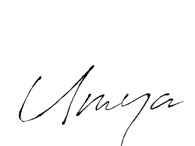 How to make Umya signature? Antro_Vectra is a professional autograph style. Create handwritten signature for Umya name. Umya signature style 6 images and pictures png